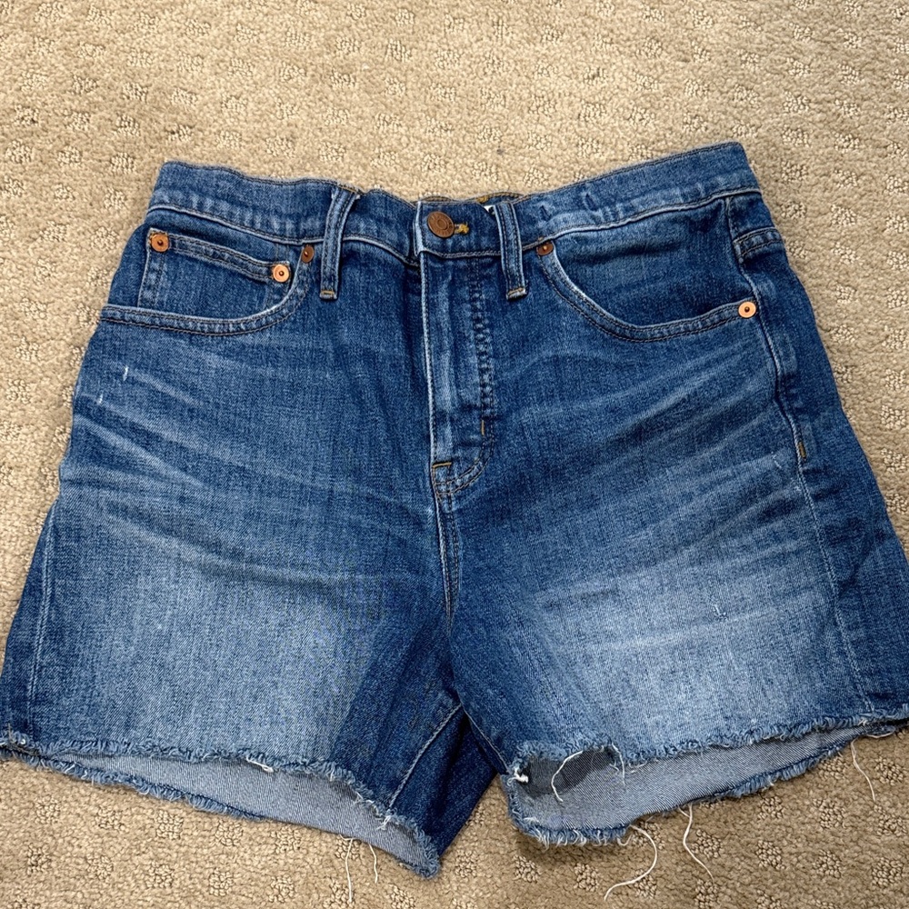 Madewell Classic Blue Jean Shorts